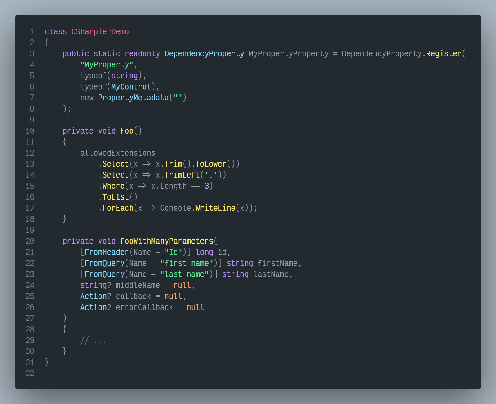 C# 代码格式化工具 CSharpier 上手指南